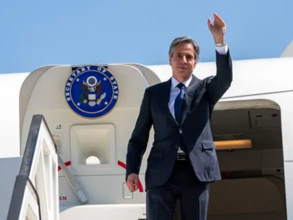 Держсекретар США Блінкен прибув до Ізраїлю: проситиме робити "гуманітарні паузи" в обстрілів