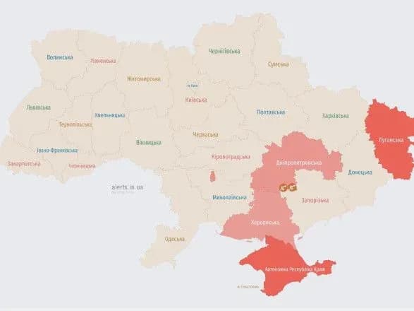 На Дніпропетровщині працює ППО
