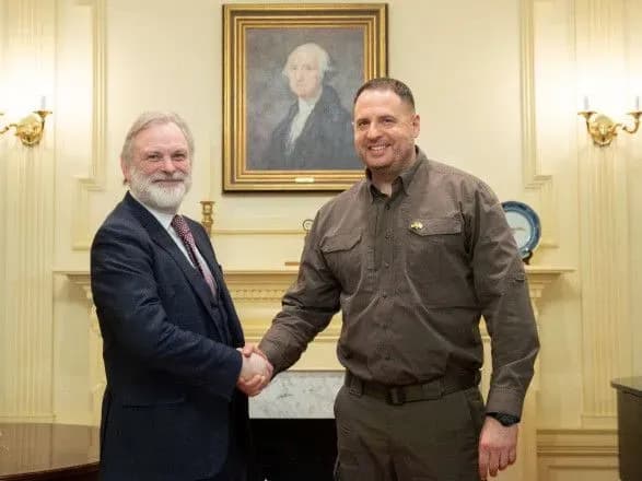 Єрмак та радник прем'єра Британії обговорили співпрацю для перемоги над рф