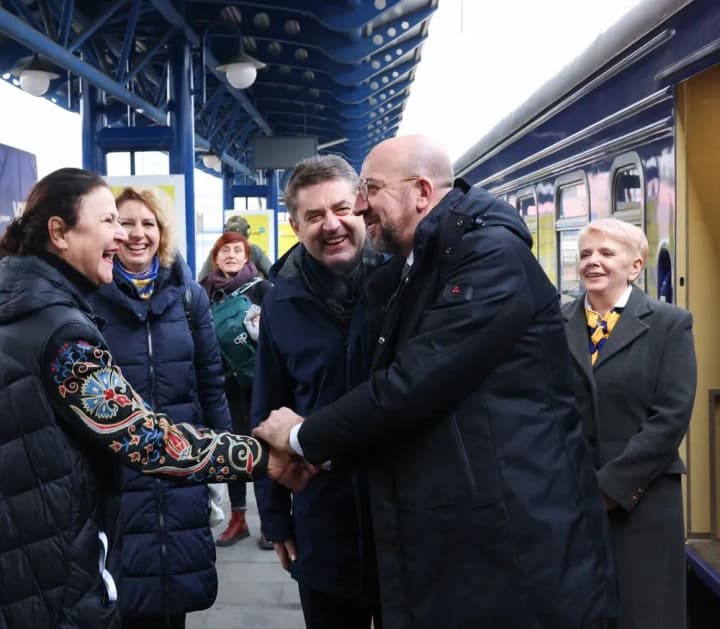 Charles Michel arrives in Kyiv on the anniversary of the Revolution of Dignity