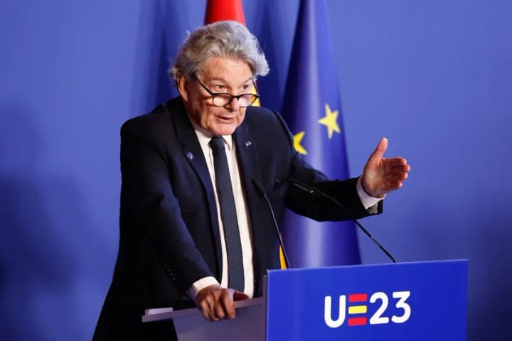 Єврокомісар вірить у вчасний вихід на виробництво мільйона снарядів на рік: сказав, що потрібно для їх передачі Україні