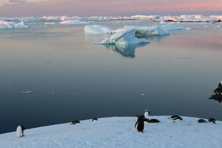 Ukrainian scientists document "white nights" at the Antarctic Akademik Vernadsky station