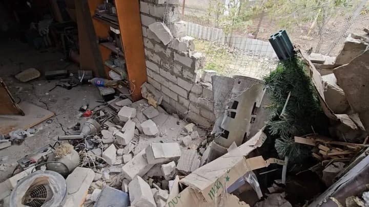 Hostile shelling of Chornobaivka: over 60 residential buildings and outbuildings damaged - Ministry of Internal Affairs