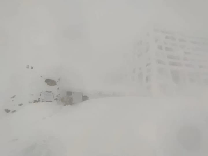 On Mount Pip Ivan in the Carpathians, the temperature dropped to 18 degrees below zero