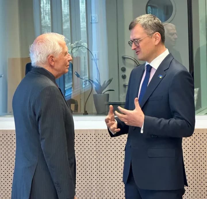 Kuleba and Borrell discuss creation of pan-European defense industry zone