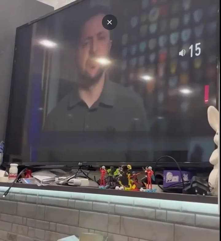 In the occupied Crimea, Zelensky's appeals were shown on all TV channels