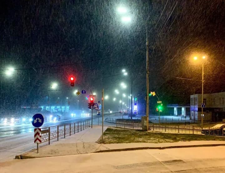 In Kiev, bad weather set a record