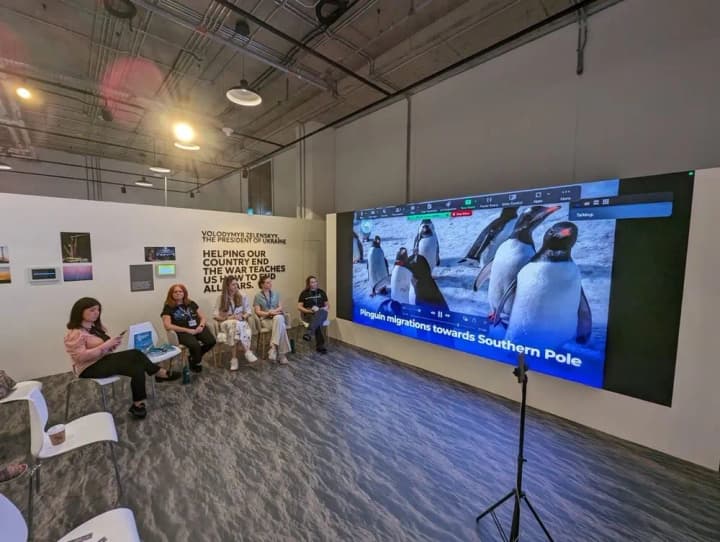 Ukrainian scientists reported on meteorological records at Vernadsky and the effects of climate change in the Antarctic at the JOD28 