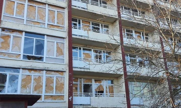 The Russian army is attacking the Nikopol region with heavy artillery and unmanned aerial vehicles