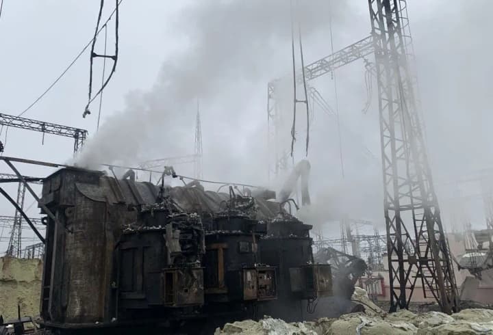 Occupants attack thermal power plant near the contact line for the third time in 24 hours: details