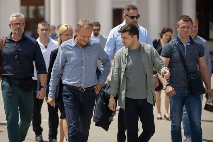 The future of Ukraine and Poland lies in unity: Zelenskyy congratulates Tusk on his election as prime minister