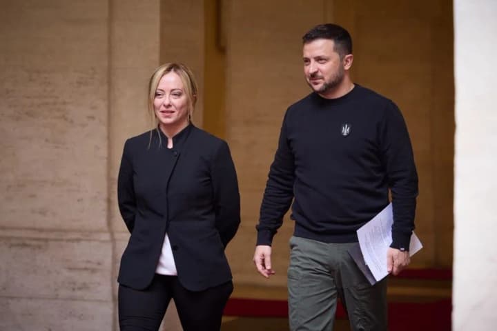 Зеленський та прем'єрка Італії Мелоні узгодили позиції перед вирішальним самітом ЄС