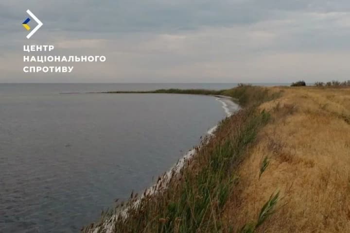 На Херсонщині окупанти влаштували полігон на території заказника – ЦНС