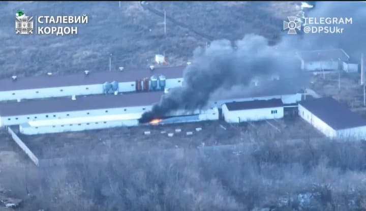 Border guards destroy occupants' bookmaking warehouse in Kharkiv sector
