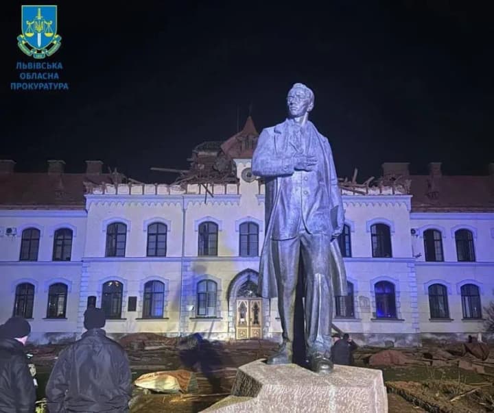 A museum was destroyed, a hostel and a hospital were damaged: Prosecutor General's Office opens proceedings on russia's night attack on Lviv
