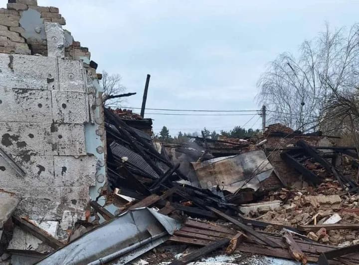 Lviv Regional Military Commissariat publishes photos of the aftermath of the enemy shelling of the Shukhevych Museum