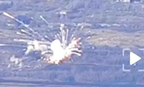 Ukrainian military corrected HIMARS fire on an enemy Buk-M2 SAM system