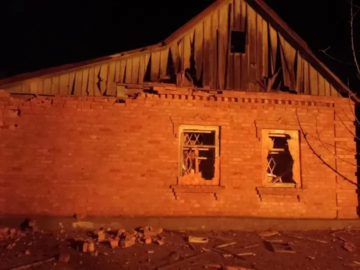 Occupants shelled Nikopol: gas pipelines and power lines damaged