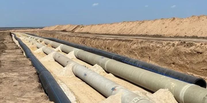 На початку цього року планують завершити будівництво водогону на Дніпропетровщині