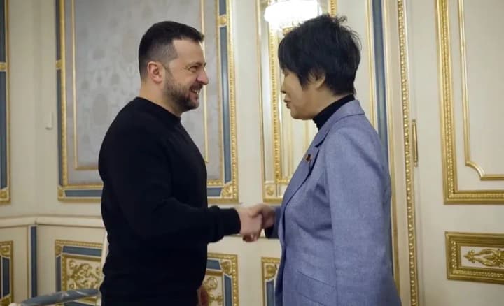 Zelenskyy meets with Japan's Foreign Minister: discusses preparations for the Tokyo conference and Ukraine's recovery