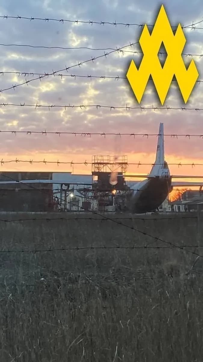 ATES conducted reconnaissance at the airfield in Yevpatoriya, where the occupiers repair aircraft