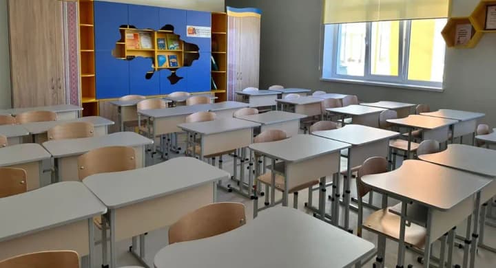 Construction of a new gymnasium building with a large shelter and conditions for inclusive education completed in Odesa region