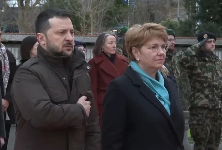 Зеленський зустрівся з президенткою Швейцарії