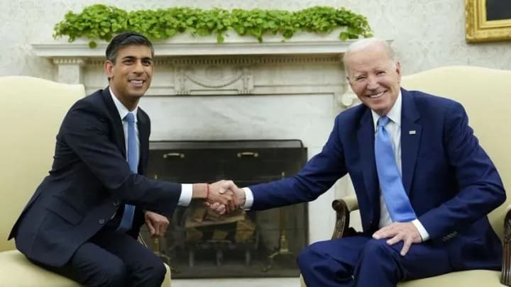 Biden and Sunak discuss the urgent need for funding for Ukraine