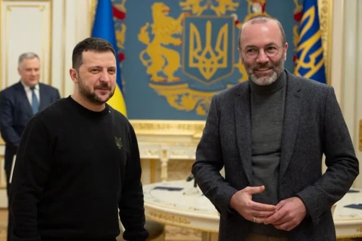 Зеленский встретился с президентом Европейской народной партии: говорили о евроинтеграции и безопасности