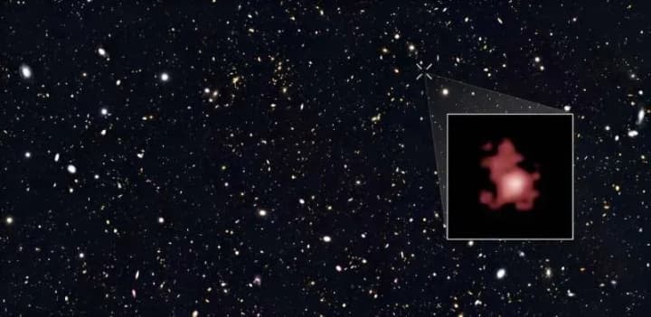 Astronomers are puzzled by the oldest black hole ever seen in the Universe