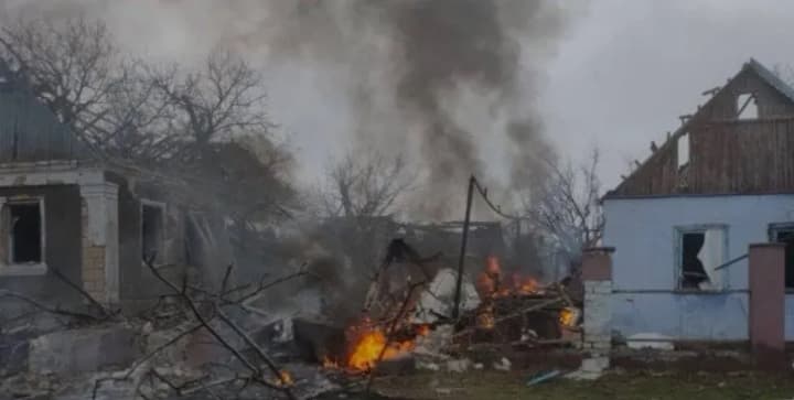 Через російський обстріл поранений чоловік Тягинка в селі на Херсонщині