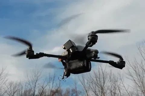 Russians attacked Beryslav in Kherson region with a drone: a man was wounded