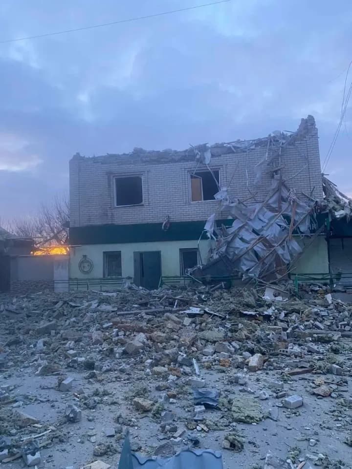 The enemy continues to drop bombs: Kherson JFO shows the consequences of the attack on Beryslav