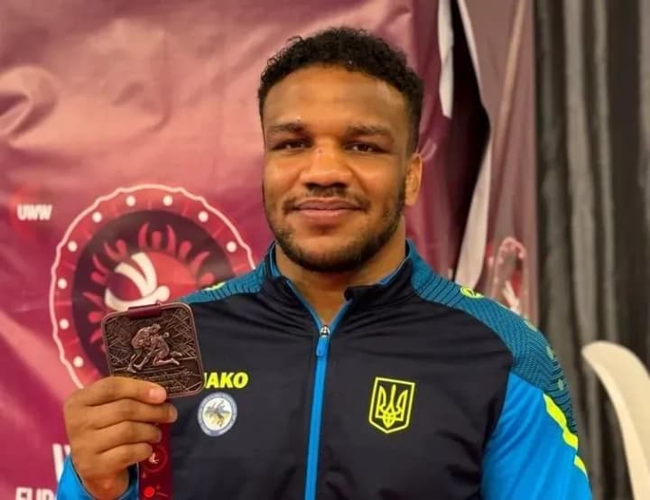 Beleniuk won bronze at the European Greco-Roman Wrestling Championships