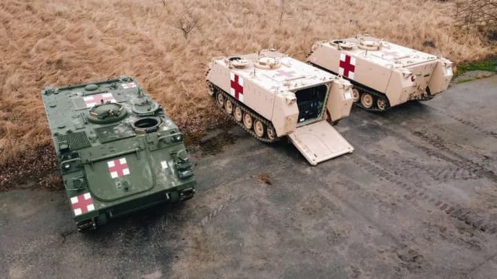 Defense Forces Receive M113 Armored Personnel Carriers to Evacuate Wounded: Several Hundred More Expected Soon