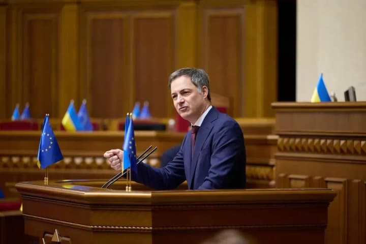 We must do more for Ukraine's defense - Belgian Prime Minister in his speech to the Rada