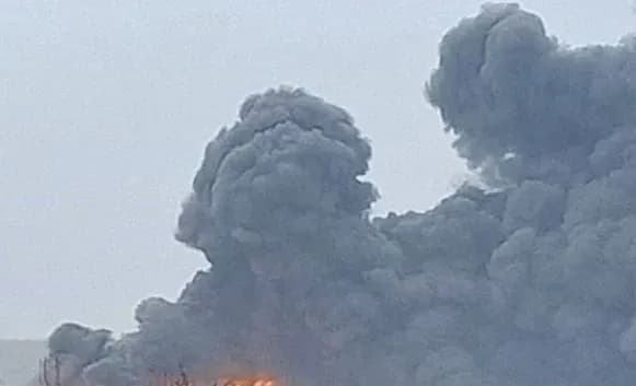 Explosions heard in Kharkiv