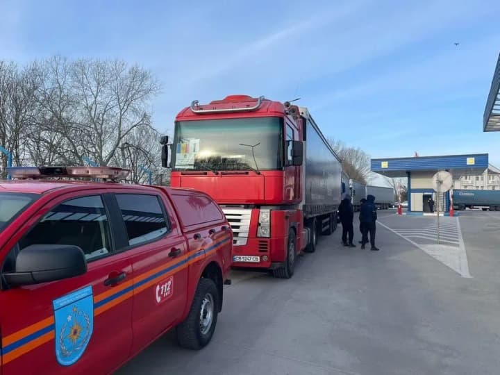 Молдова направила в Украину новую партию гуманитарной помощи