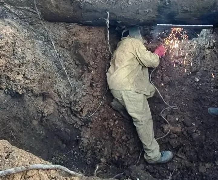 Repair of main water pipeline completed in Donetsk region: water supply to residents will be restored within two days