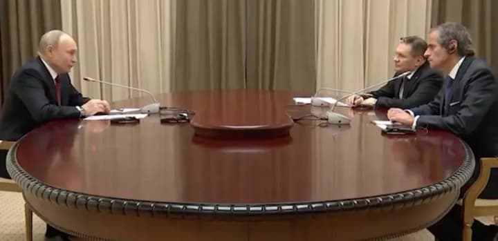 IAEA Director General meets with Putin to discuss situation at ZNPP