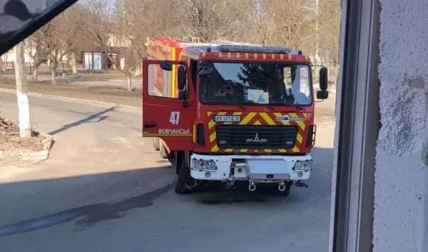 На Харківщині росіяни прицільно обстріляли рятувальників з безпілотника