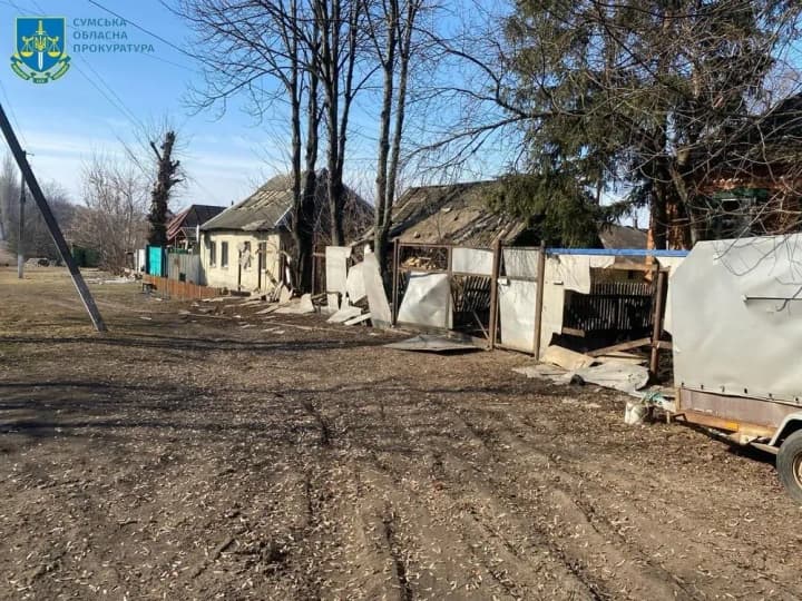 Сумщина: росіяни обстріляли регіон 82 рази, травмовані щонайменше 6 людей, зокрема й діти