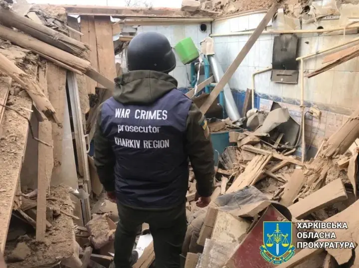 The Russian army struck again in Kupyansk district in the morning: the prosecutor's office showed the consequences