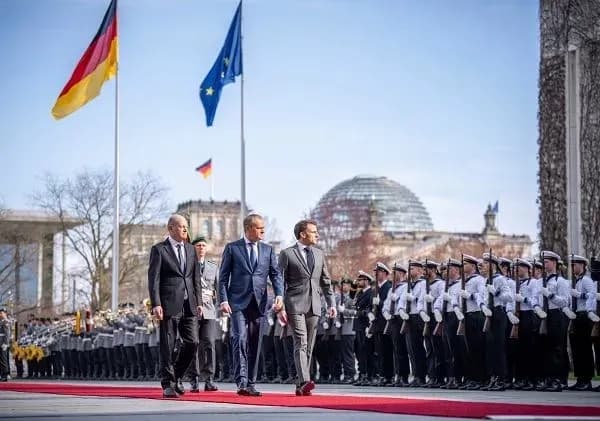 Support for Ukraine in Europe will not fall, there will be more weapons: Scholz, Macron and Tusk made a number of statements after the meeting of the Weimar Triangle