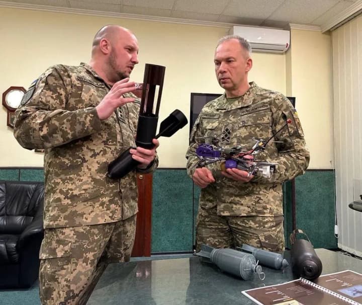 "Developing the use of unmanned systems is my priority" - Syrsky