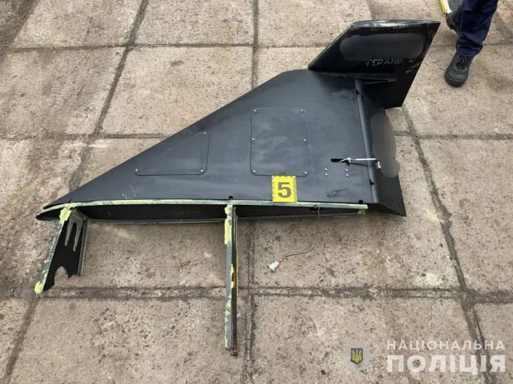 In Kryvyi Rih, an enemy "shahed" that fell on a high-rise building was destroyed