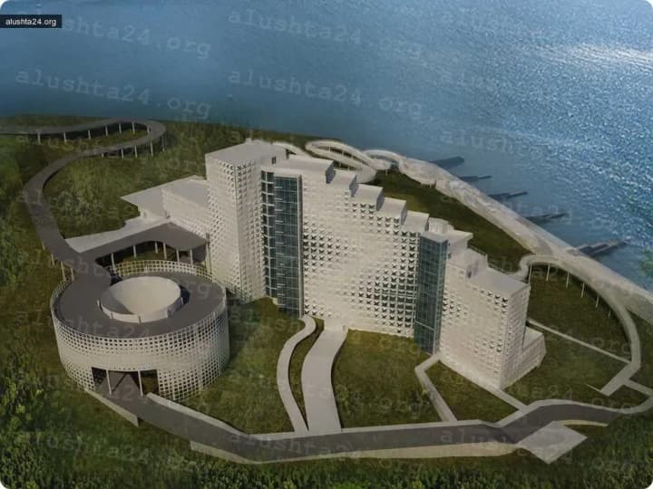 Crimean occupation authorities put Azurny Bereg boarding house near Alushta up for auction