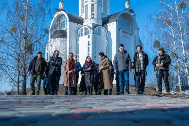 The Secretary General of the Council of Europe and the Minister of Foreign Affairs, Education and Sports of Liechtenstein visited Kyiv region