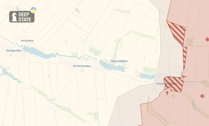 Russians advance in Novomykhailivka - DeepState