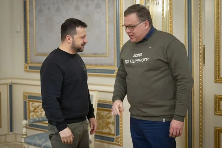 Зеленский встретился с делегацией парламента Эстонии: говорили о соглашении по безопасности и использовании замороженных российских активов